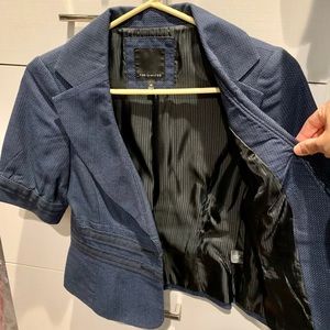 The Limited short sleeve jacket blazer